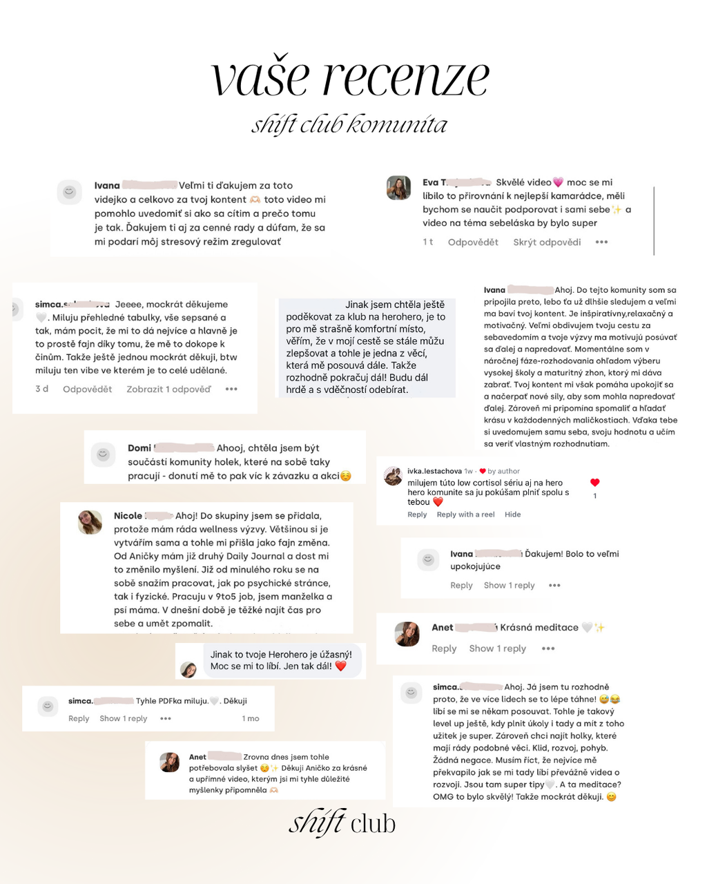 SHIFT Club členství