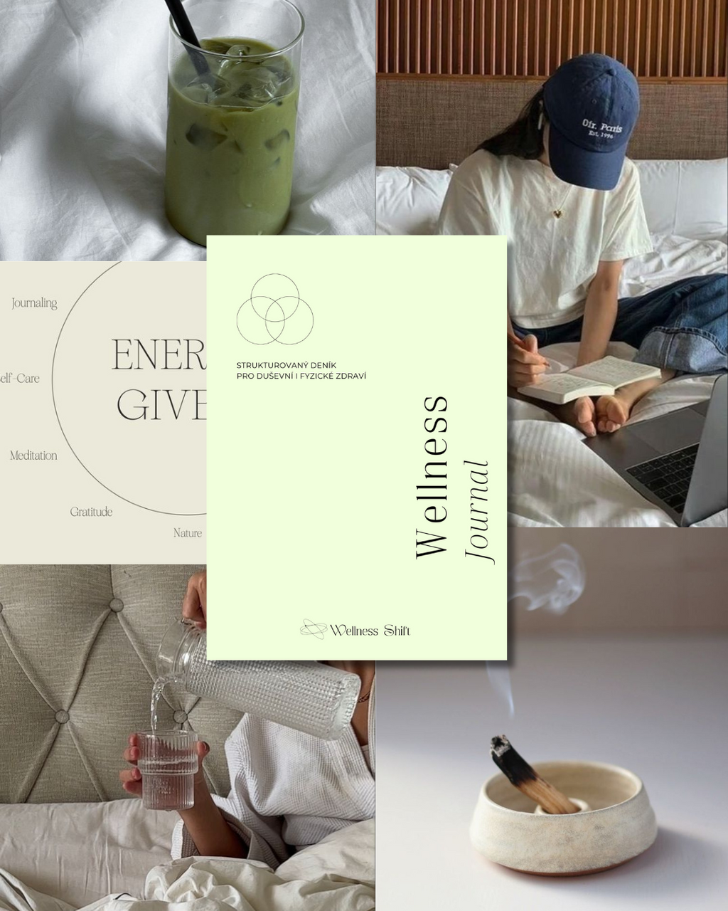 Wellness Journal - Matcha