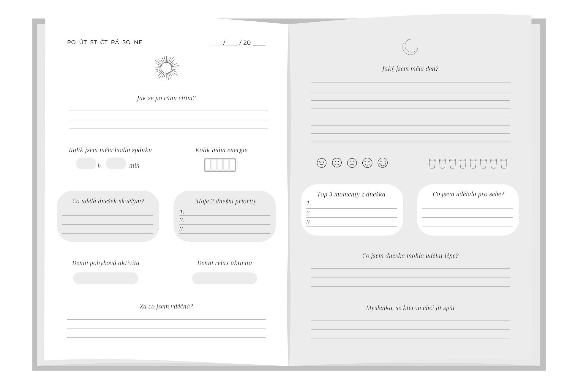 Wellness Journal - Matcha